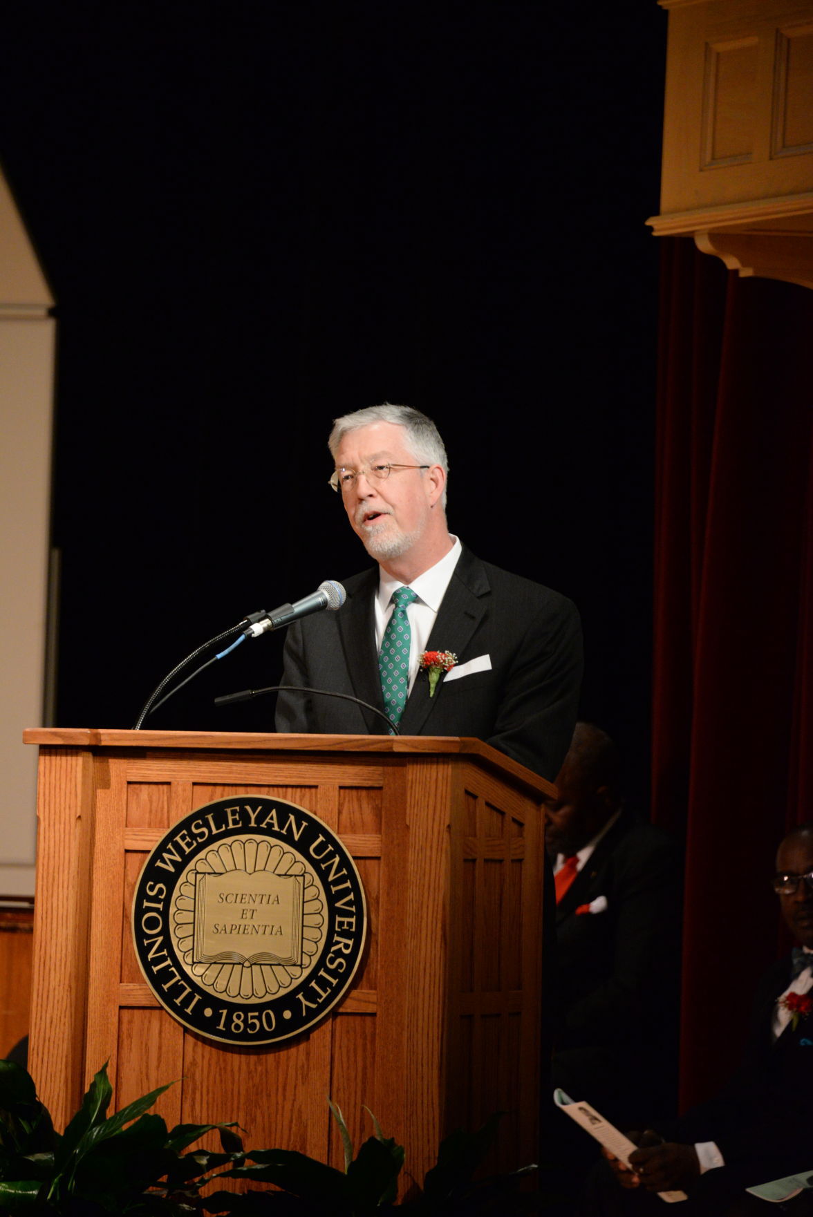 Illinois Wesleyan University President Eric Jensen